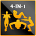 4 in 1 Fitness Pushups Situps Squats And Pullups Alternatives