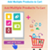 Add Multiple products to cart Magento 2.0 Extension