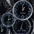 Black Clock Live Wallpaper