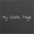 My Static Page