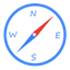 Offline compass
