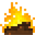 Pixel Fireplace