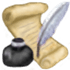 Scroll, Quill & INK