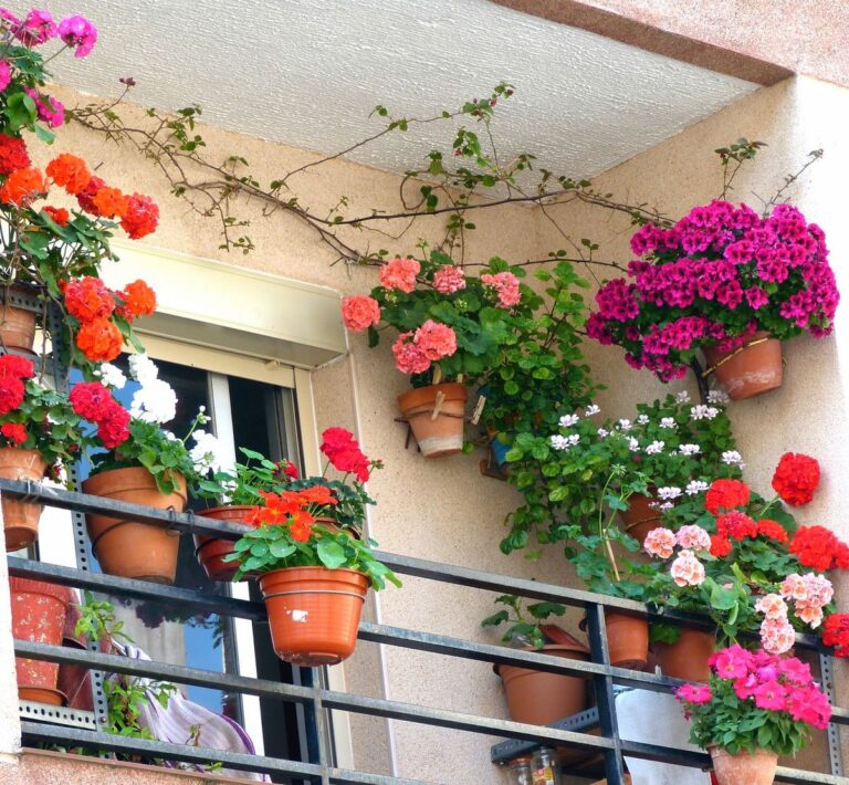 Aromatik Bitkilerle Balkon Süsleme Fikirleri